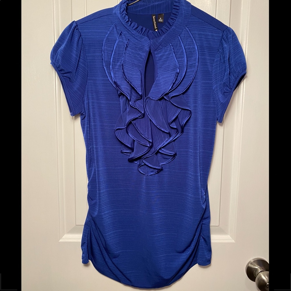 Navy Blue Blouse